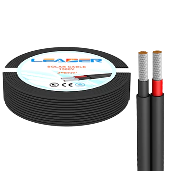 Кабель для солнечных батарей TUV 2x6.0 мм2 бухта (100м)